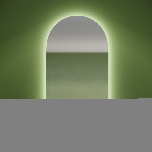 Зеркало с подсветкой Sancos Oval OV45C 50х90 подвесное - фото 4